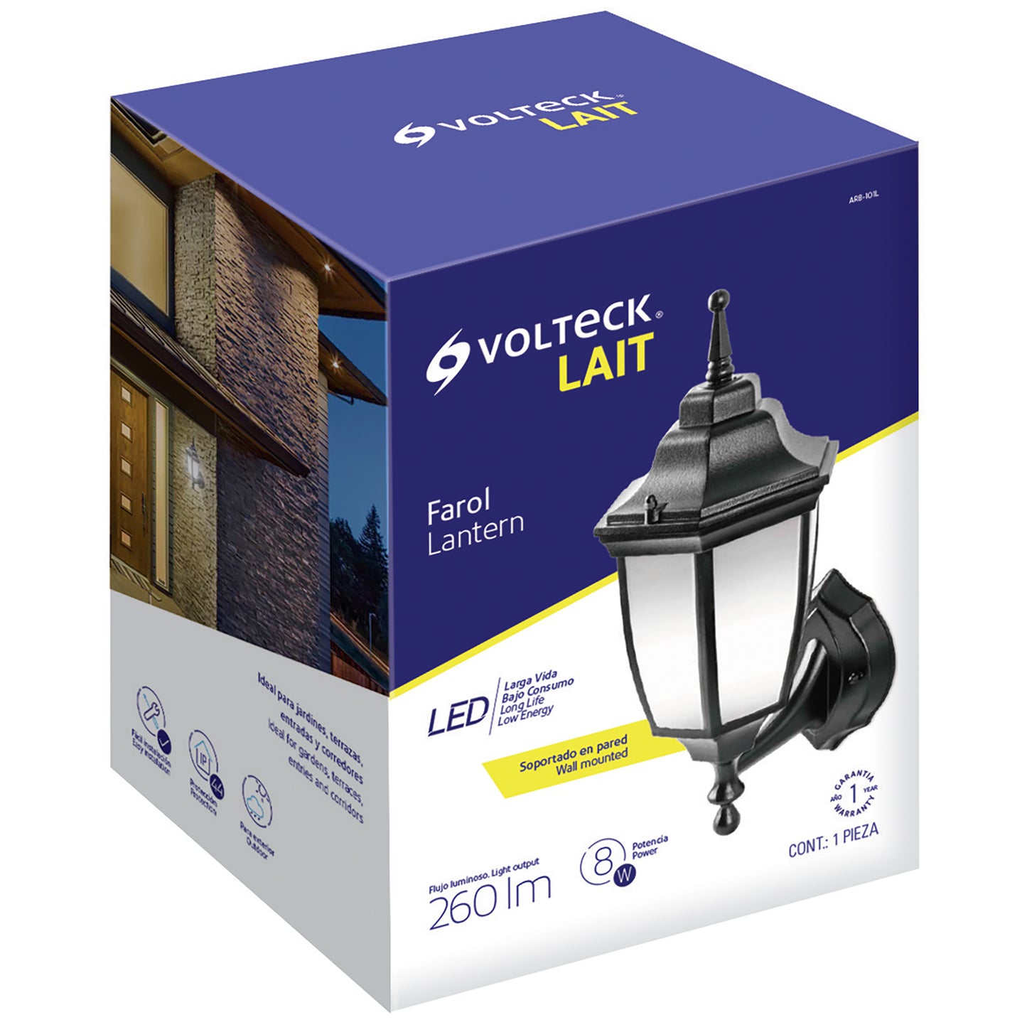 ARBOTANTE FAROL SOPORTADO DE LED