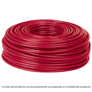ROLLO DE 100M DE CABLE THHW-LS 10 AWG ROJO, VOLTECK 46059 P