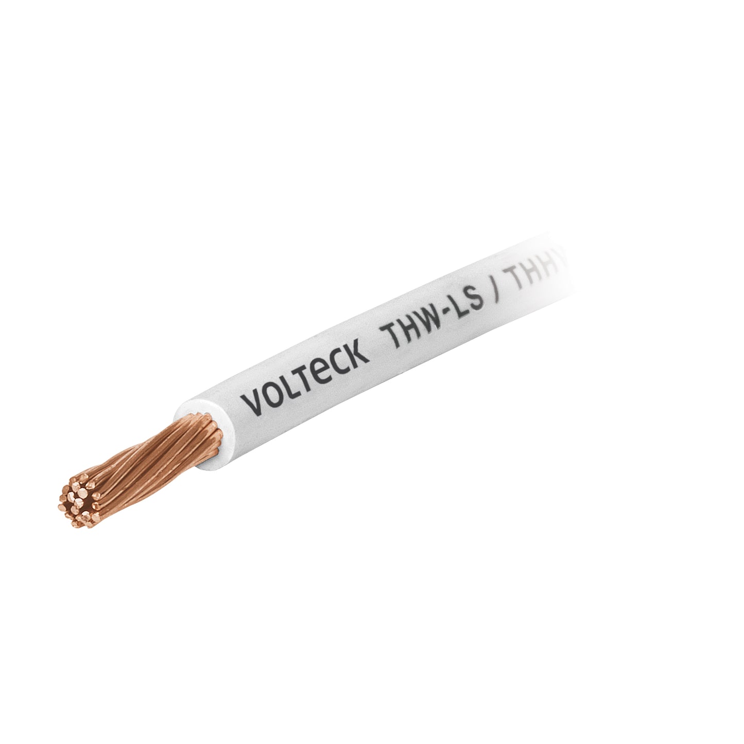 ROLLO DE 100 M DE CABLE THHW-LS #14 AWG BLANCO, VOLTECK 46057 *