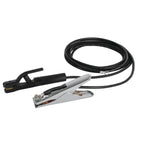 CABLES CON PINZAS DE TIERRA PARA SOLDAR. JGO CON 2 CABLES, PRETUL