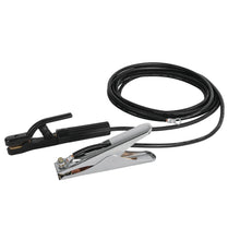 Cargar imagen en el visor de la galería, CABLES CON PINZAS DE TIERRA PARA SOLDAR. JGO CON 2 CABLES, PRETUL
