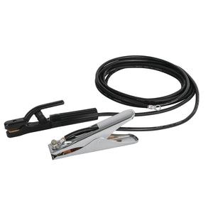 CABLES CON PINZAS DE TIERRA PARA SOLDAR. JGO CON 2 CABLES, PRETUL