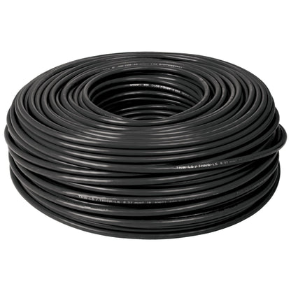 ROLLO DE 100M DE CABLE  THHW-LS #12 AWG NEGRO, VOLTECK 46052 *