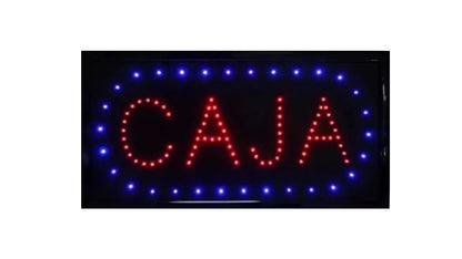 LETRERO LUMINOSO DE LEDS CAJA