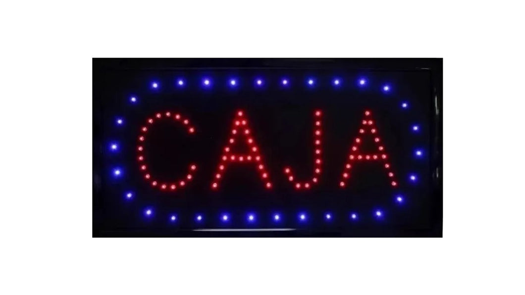 LETRERO LUMINOSO DE LEDS CAJA
