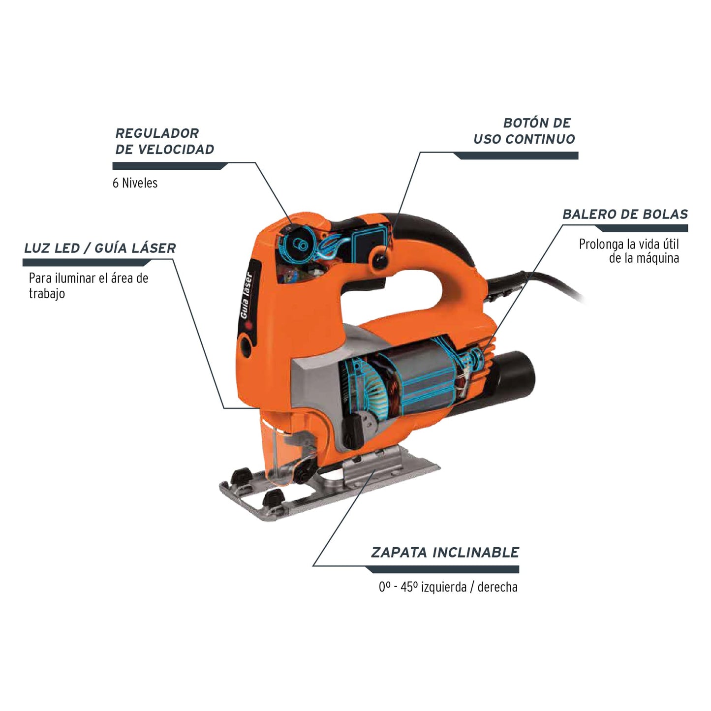 SIERRA CALADORA, PROFESIONAL, 710 W