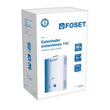 Cargar imagen en el visor de la galería, CALENTADOR DE PASO INSTANTÁNEO, 11L, GAS LP, 1-1/2 SERVICIOS 43050 N
