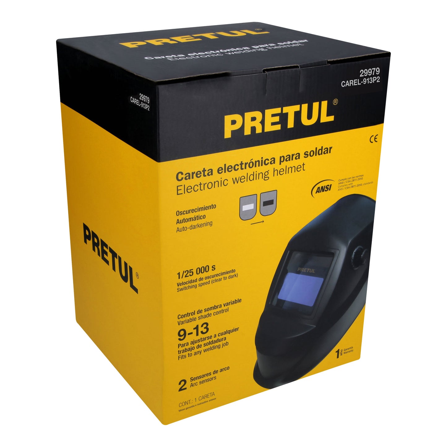 CARETA ELECTRONICA PARA SOLDAR PRETUL