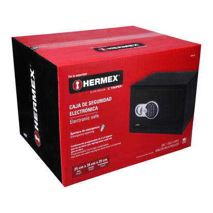 CAJA DE SEGURIDAD ELECTRÓNICA, 35 CM, 21 LITROS 43081 *