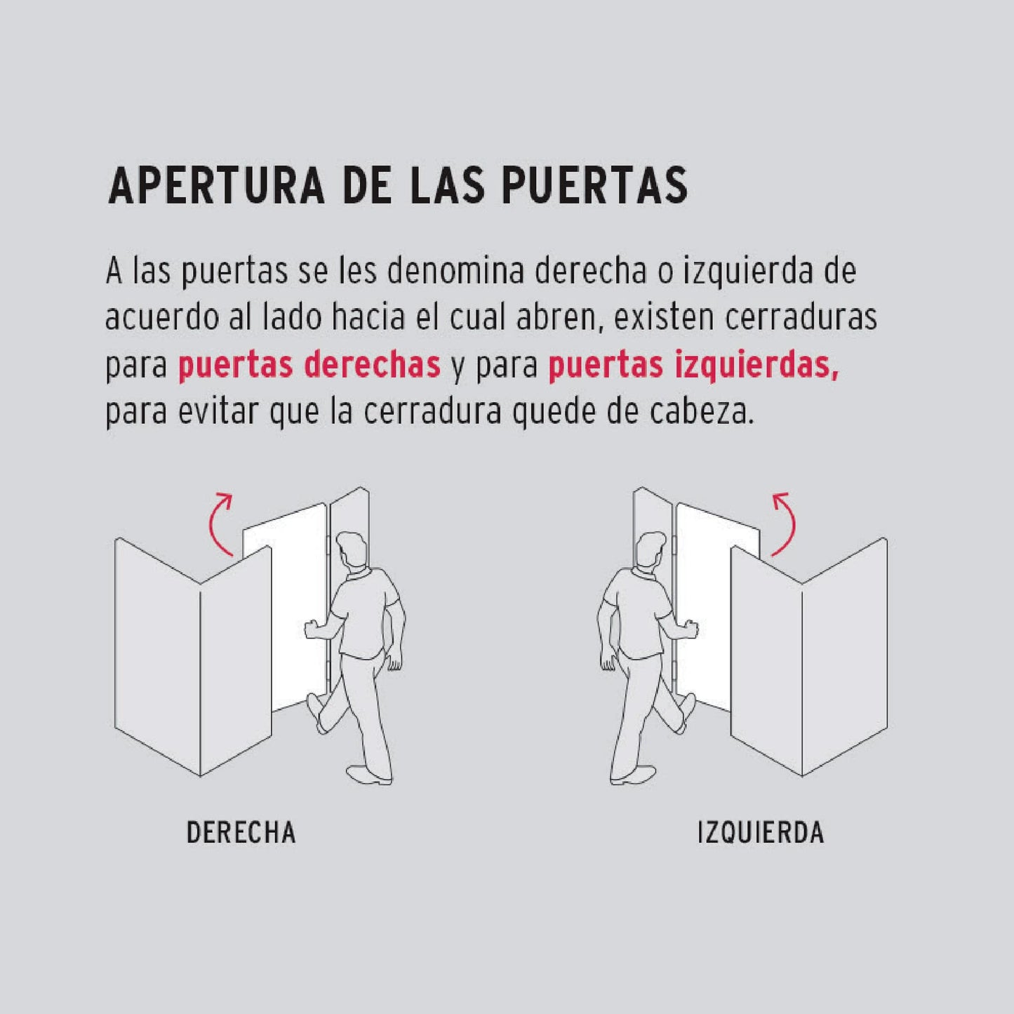 CERRADURA DE BARRA FIJA