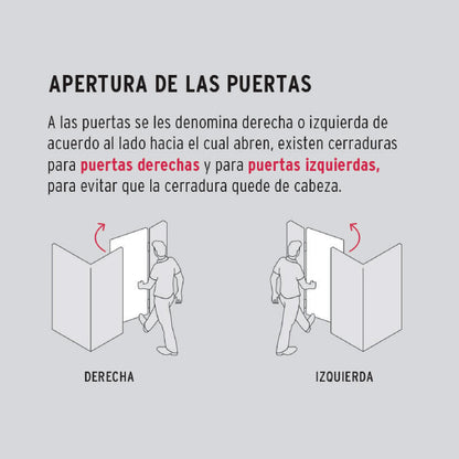CERRADURA DE BARRA FIJA