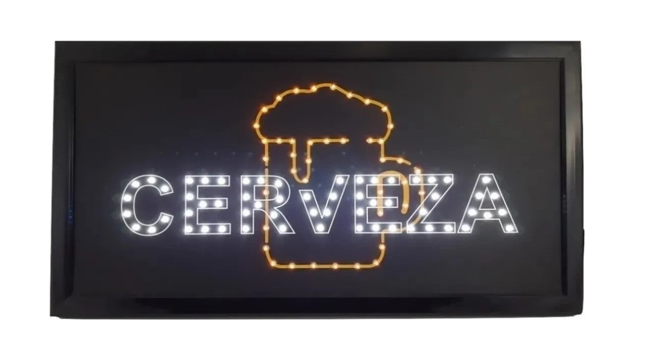 LETRERO LUMINOSO CERVEZA 246-439 N