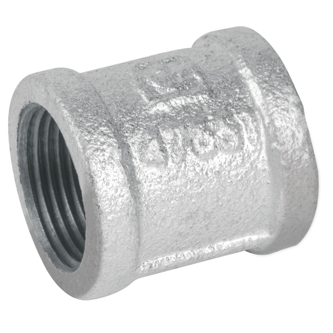 COPLE REFORZADO DE ACERO GALVANIZADO DE 3/4