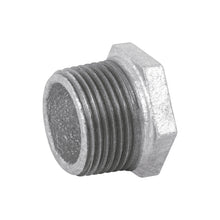 Cargar imagen en el visor de la galería, REDUCCIÓN BUSHING ACERO GALVANIZADO 1&quot;X1/2&quot;, FOSET 47504 P
