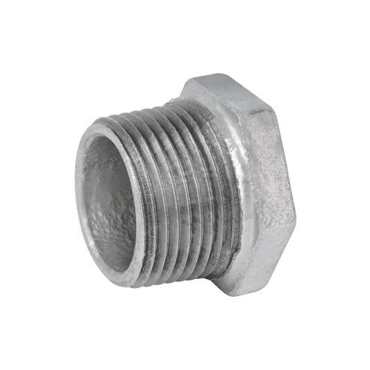 REDUCCIÓN BUSHING ACERO GALVANIZADO 1"X 3/4", FOSET 47505 *