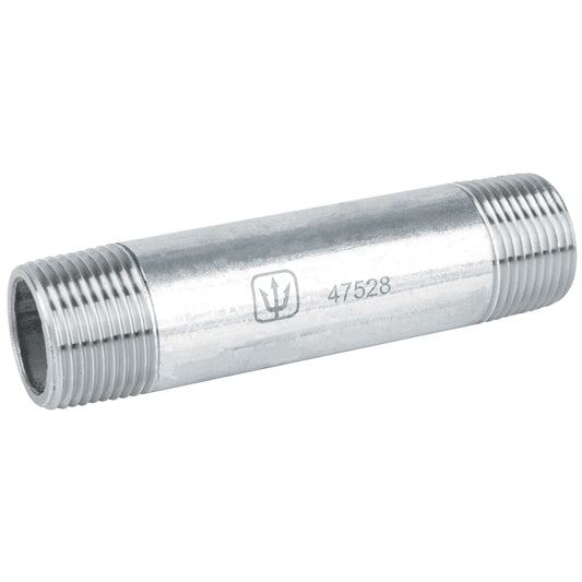 NIPLE DE ACERO GALVANIZADO 3/4" X 4", FOSET 47528 P
