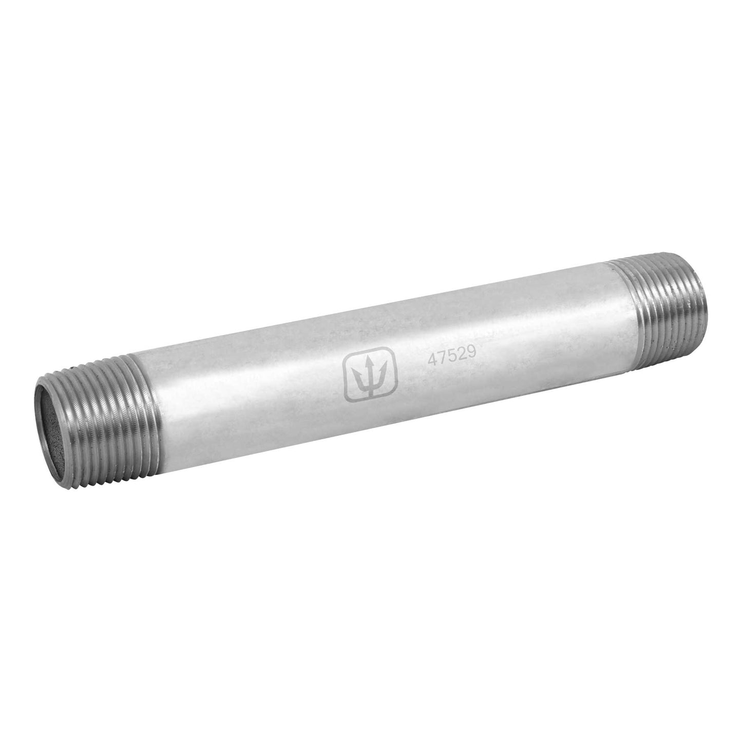 NIPLE DE ACERO GALVANIZADO 3/4" X 6", FOSET 47529 NL