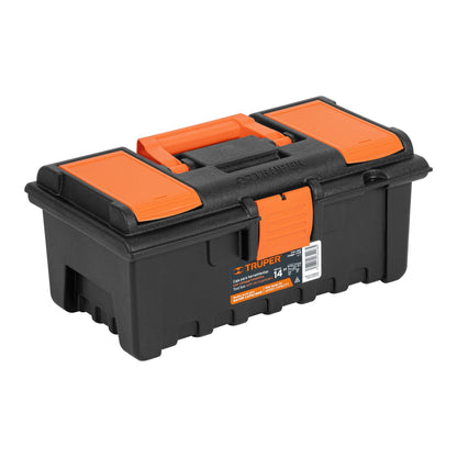 CAJA PARA HERRAMIENTAS 14" CON COMPARTIMENTOS 11139 *
