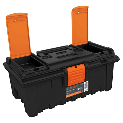 CAJA PARA HERRAMIENTAS 14" CON COMPARTIMENTOS 11139 *