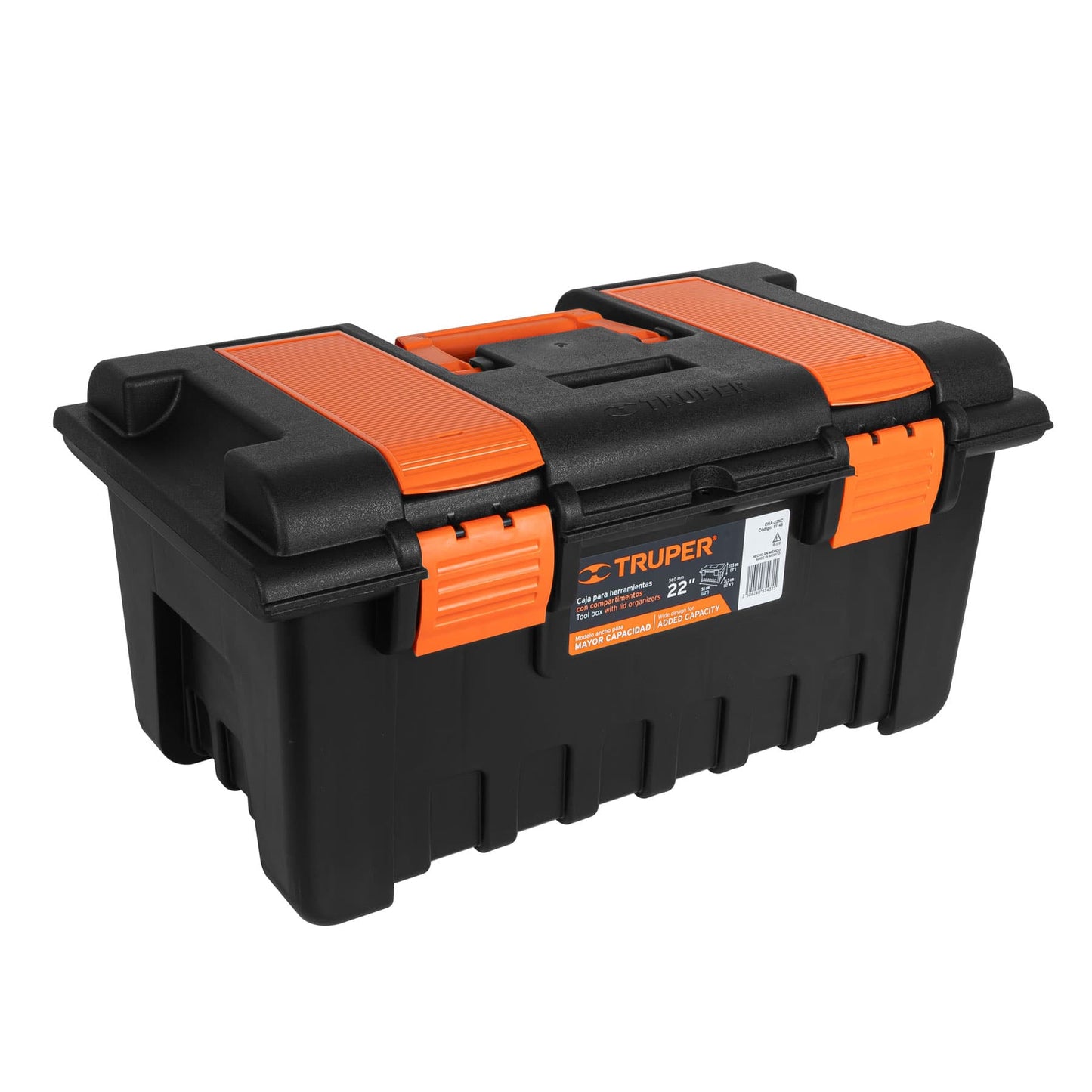 CAJA PARA HERRAMIENTAS 22" CON COMPARTIMENTOS 11145 *