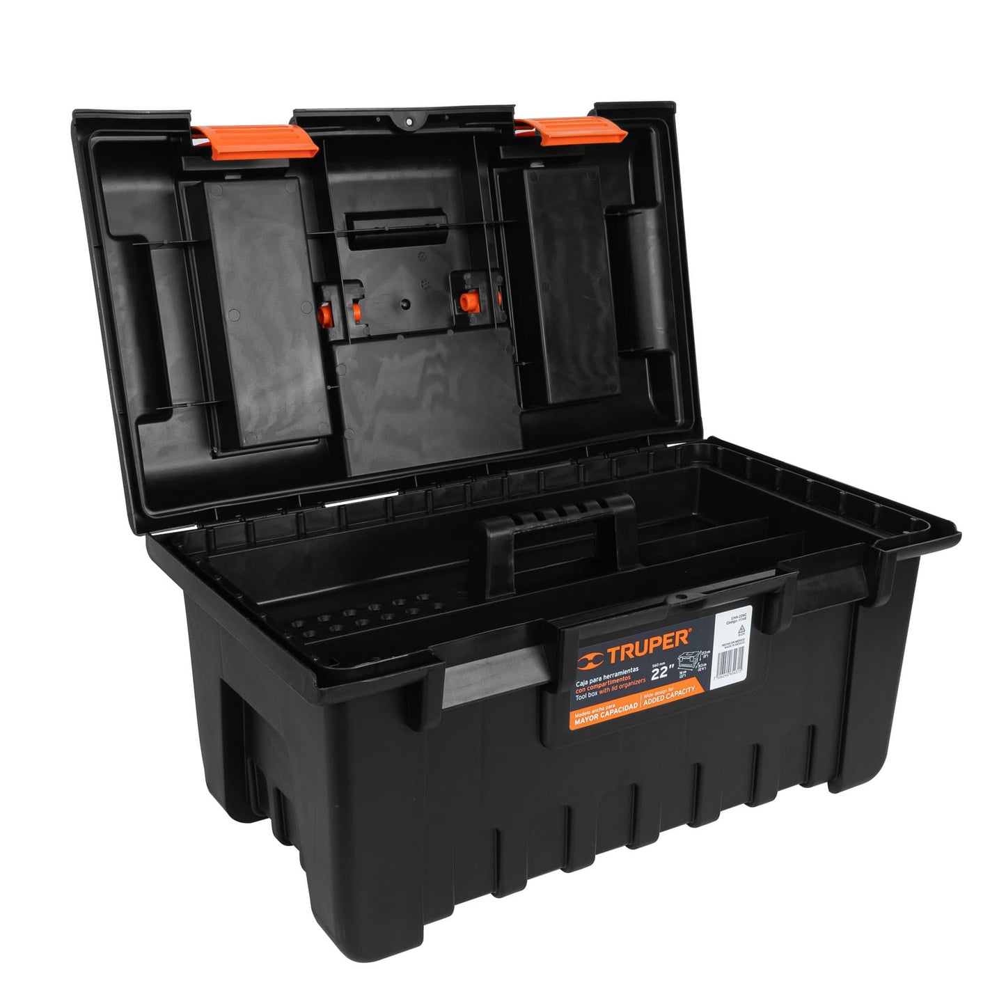 CAJA PARA HERRAMIENTAS 22" CON COMPARTIMENTOS 11145 *