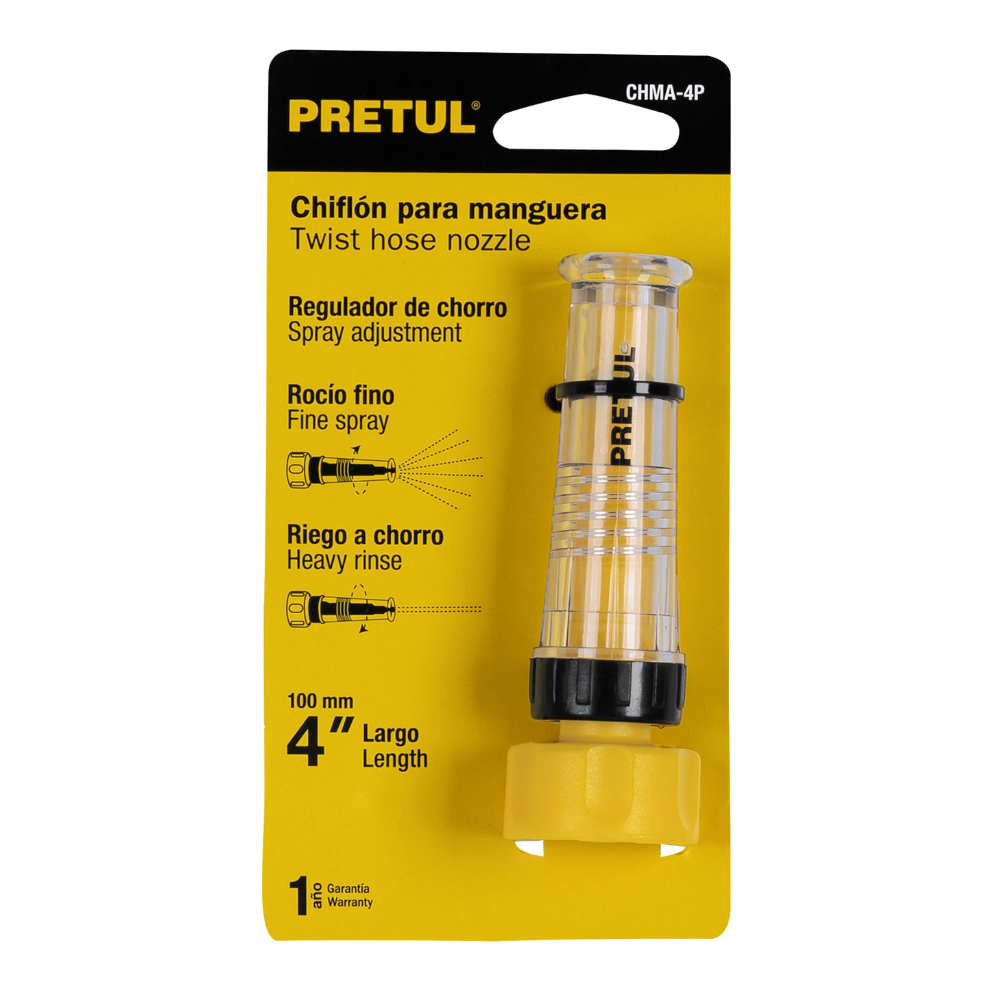 CHIFLON PLÁSTICO PRETUL 21140 *