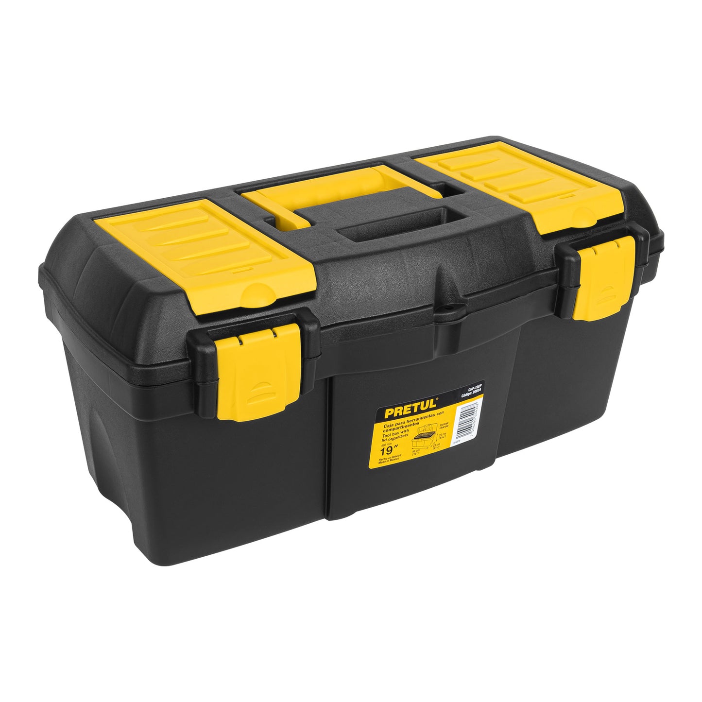 CAJA PARA HERRAMIENTAS CON COMPRATIMENTOS 19" 20604 *