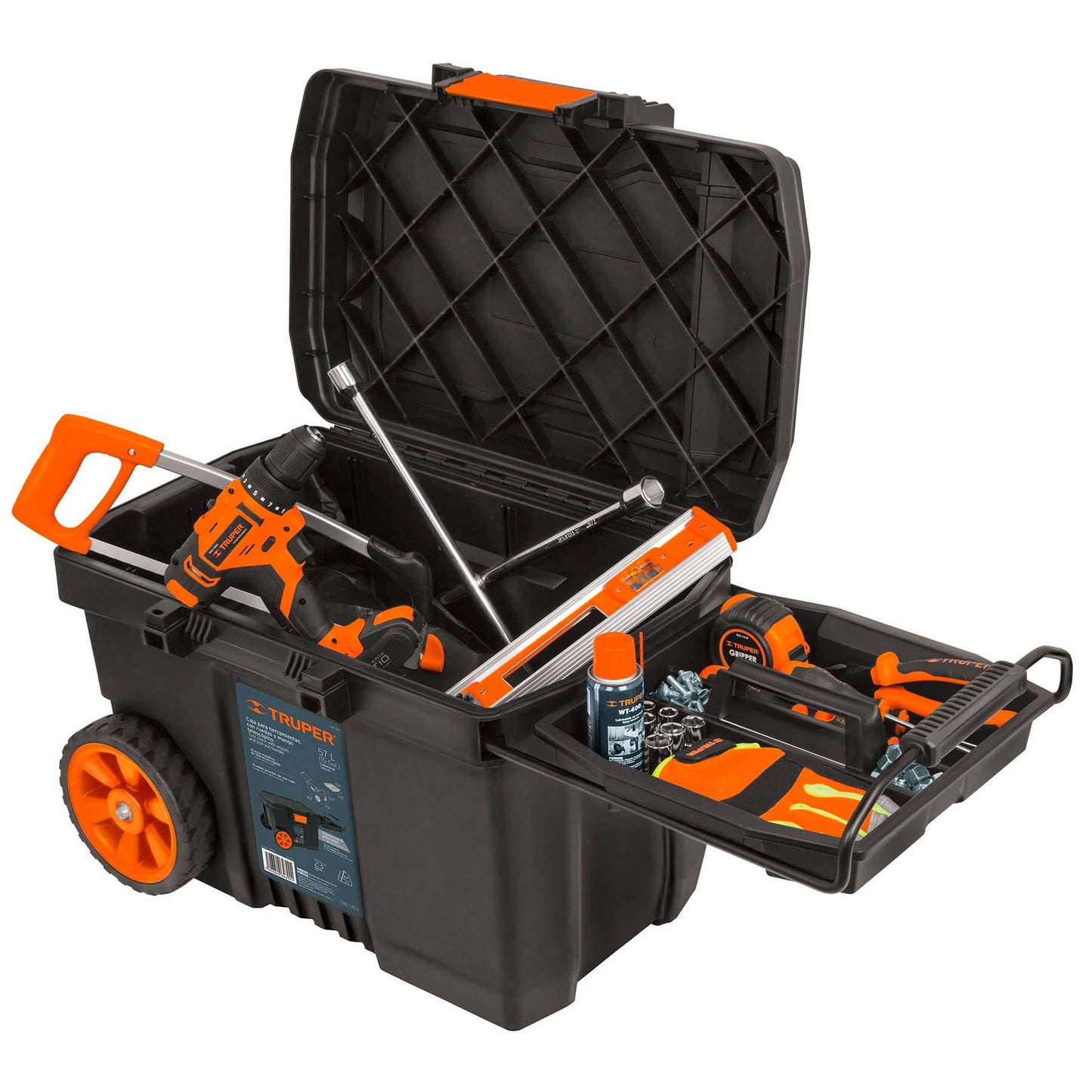 CAJA DE HERRAMIENTAS 23" CON RUEDAS 10902 *