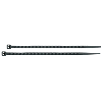 BOLSA CON 50 CHINCHOS PLÀSTICOS 50LB, 250x4.5 MM NEGROS 44327 *