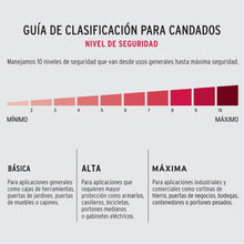 Cargar imagen en el visor de la galería, CANDADO DE COMBINACIÒN 20MM LATÒN EN BLÌSTER 43346 *
