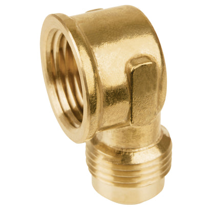 CODO PARA ESTUFA A 90° DE LATÓN DE 1/2 X 1/2", FOSET 47405 N