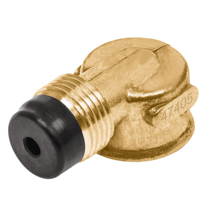 CODO PARA ESTUFA A 90° DE LATÓN DE 1/2 X 1/2", FOSET 47405 N