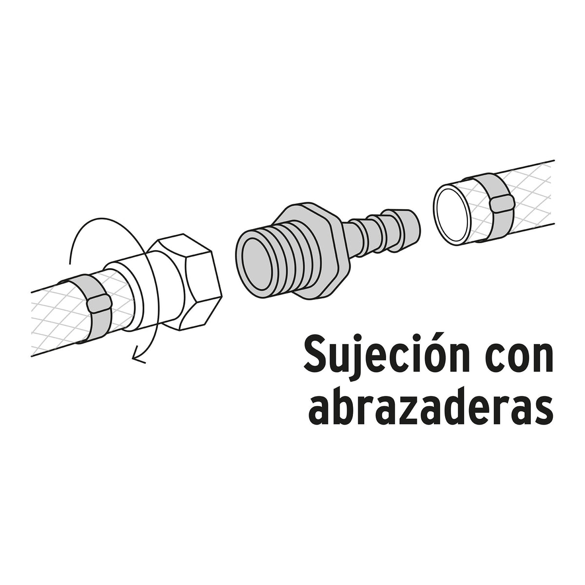 ADAPTADOR INSERCION ROSCA EXTERIOR DE 1/2" X 1/2", FOSET 48574 *