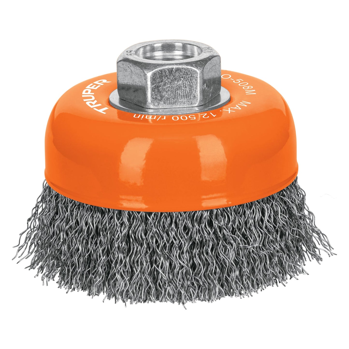 CARDA DE COPA, ALAMBRE ONDULADO, 3',MILIMÉTRICA PARA ESMERIL 14180 *