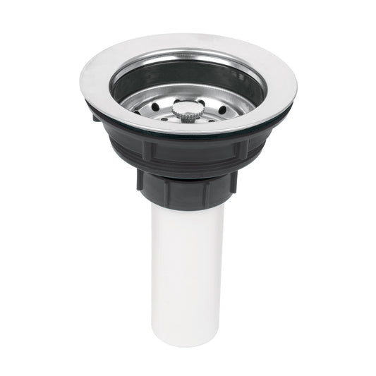 CONTRACANASTA DE PLÁSTICO CON TUBO DE PLÁSTICO, 3-1/2' 49353 P