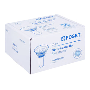 CONTRACANASTA DE PLÁSTICO CON TUBO DE PLÁSTICO, 3-1/2' 49353 P