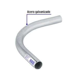 CODO CONDUIT 90° DE 1/2" GALV. PARED DELGADA ET. VERDE 47774 *