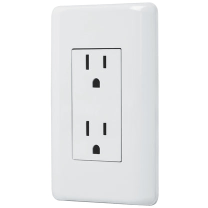 CONTACTO DUPLEX, 2 POLOS + TIERRA BASIC 25076 *