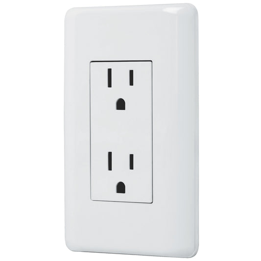 CONTACTO DUPLEX, 2 POLOS + TIERRA BASIC 25076 *