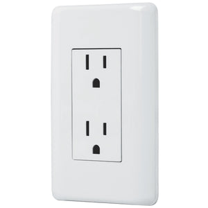CONTACTO DUPLEX, 2 POLOS + TIERRA BASIC 25076 *