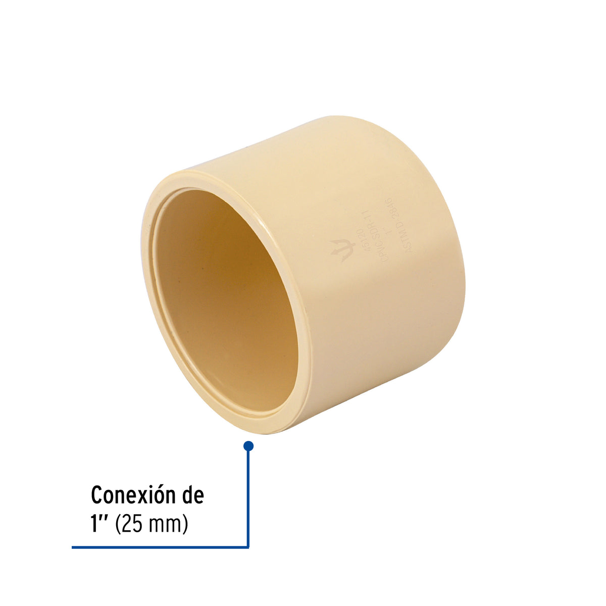 TAPÓN DE CPVC 1", FOSET 45120 N