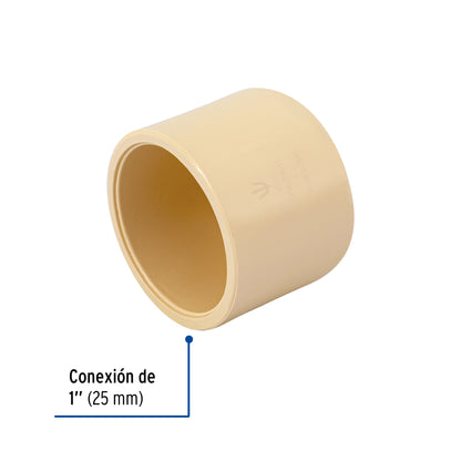 TAPÓN DE CPVC 1", FOSET 45120 N