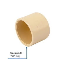 Cargar imagen en el visor de la galería, TAPÓN DE CPVC 1&quot;, FOSET 45120 N
