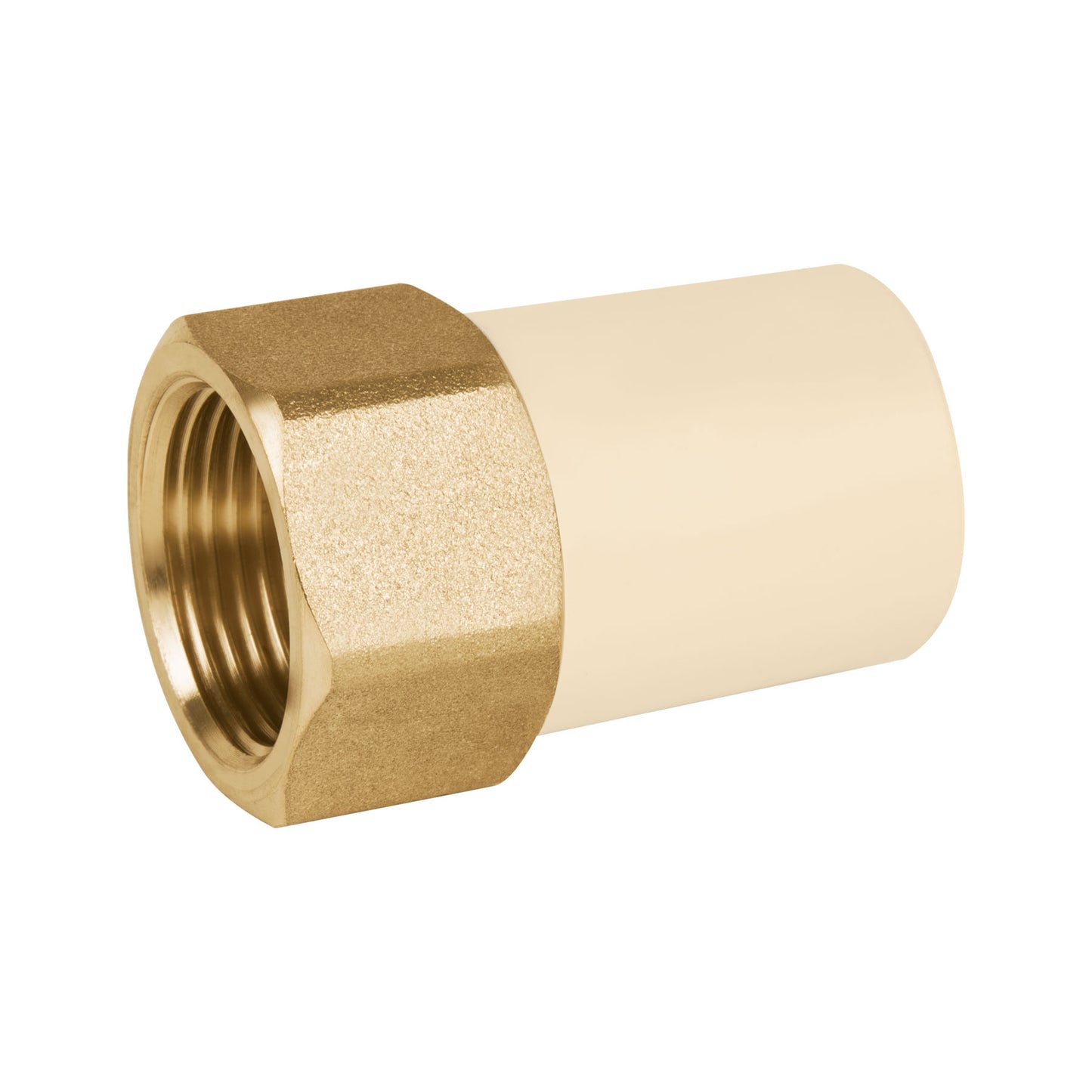 ADAPTADOR HEMBRA DE CPVC 3/4" CON INSERTO METÁLICO 45108 *