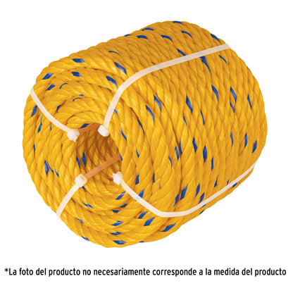 ROLLO CUERDA DE POLIPROPILENO 6MM 46M 40093 *