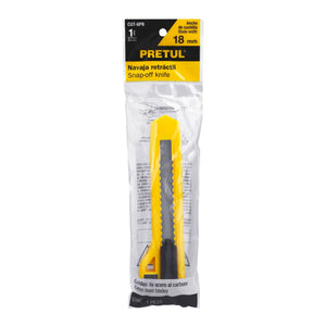 CUTTER PLASTICO 18MM PRETUL 22405 *