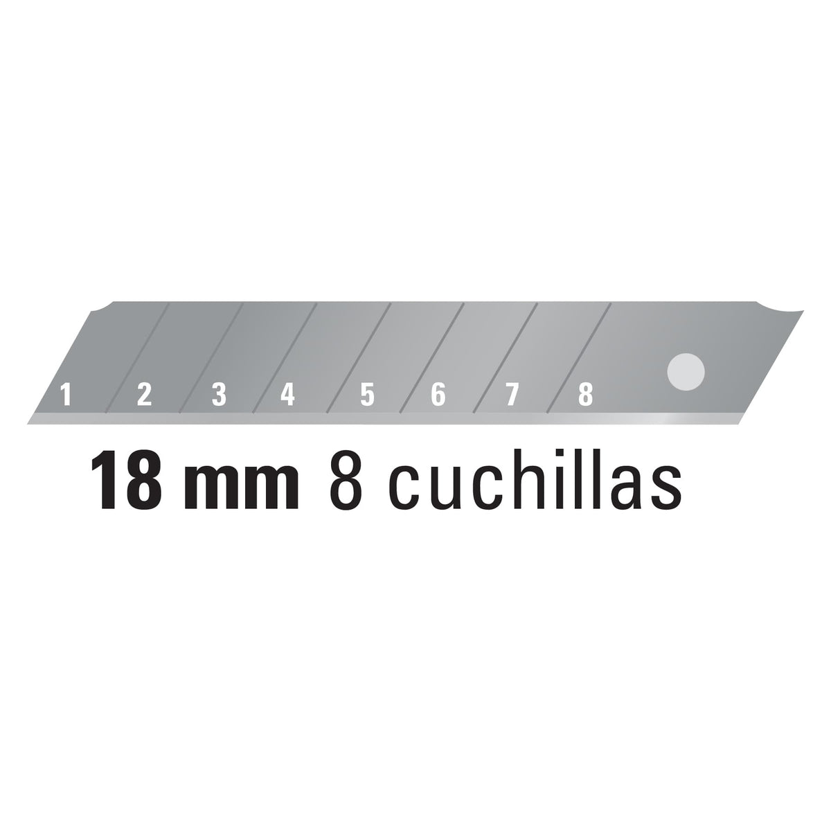CUTTER 18MM PROFESIONAL CON ALMA METÁLICA 16977 *