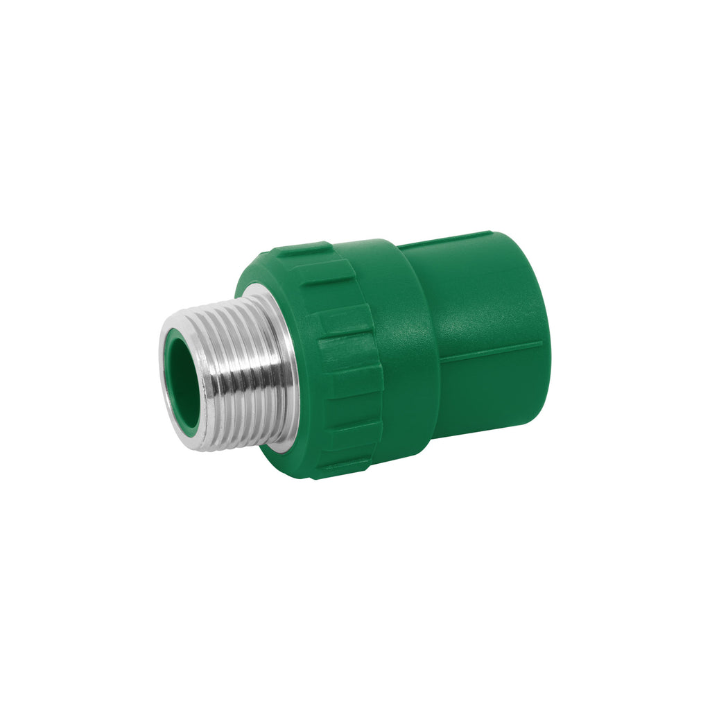 ADAPTADOR PPR 1/2" MACHO CON INSERTO METÁLICO, FOSET 49879 N