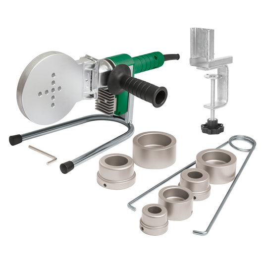 TERMOFUSORA 1000W PARA PPR CON DADOS DE 40, 50 y 63 mm