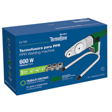 Cargar imagen en el visor de la galería, TERMOFUSORA 600W PARA PPR CON DADOS DE 20, 25 y 32 mm 45171 *
